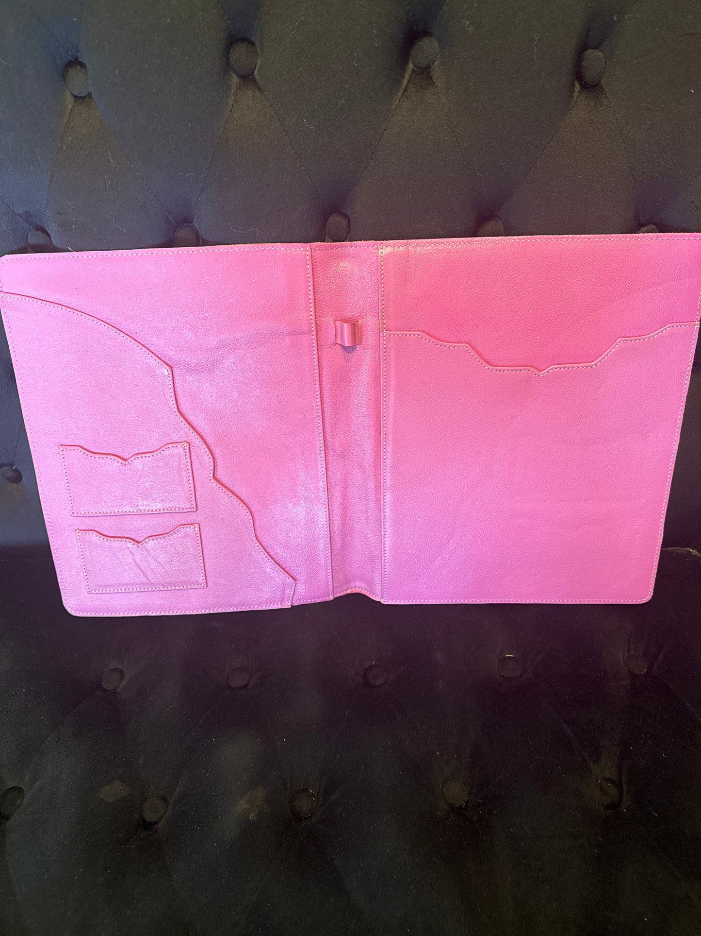 Boot stitch Padfolio