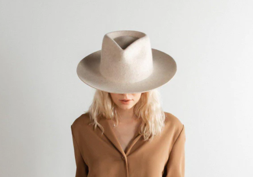 Zephyr Rancher Hat - Mixed Ivory (Price does not include custom hat band)